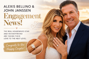 Alexis Bellino and John Janssen Engagement News